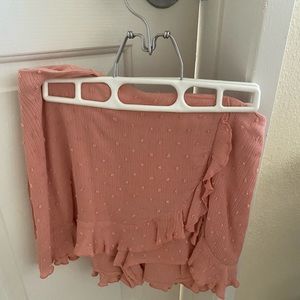 Cotton Candy LA Swiss Dot Skort Mini Skirt